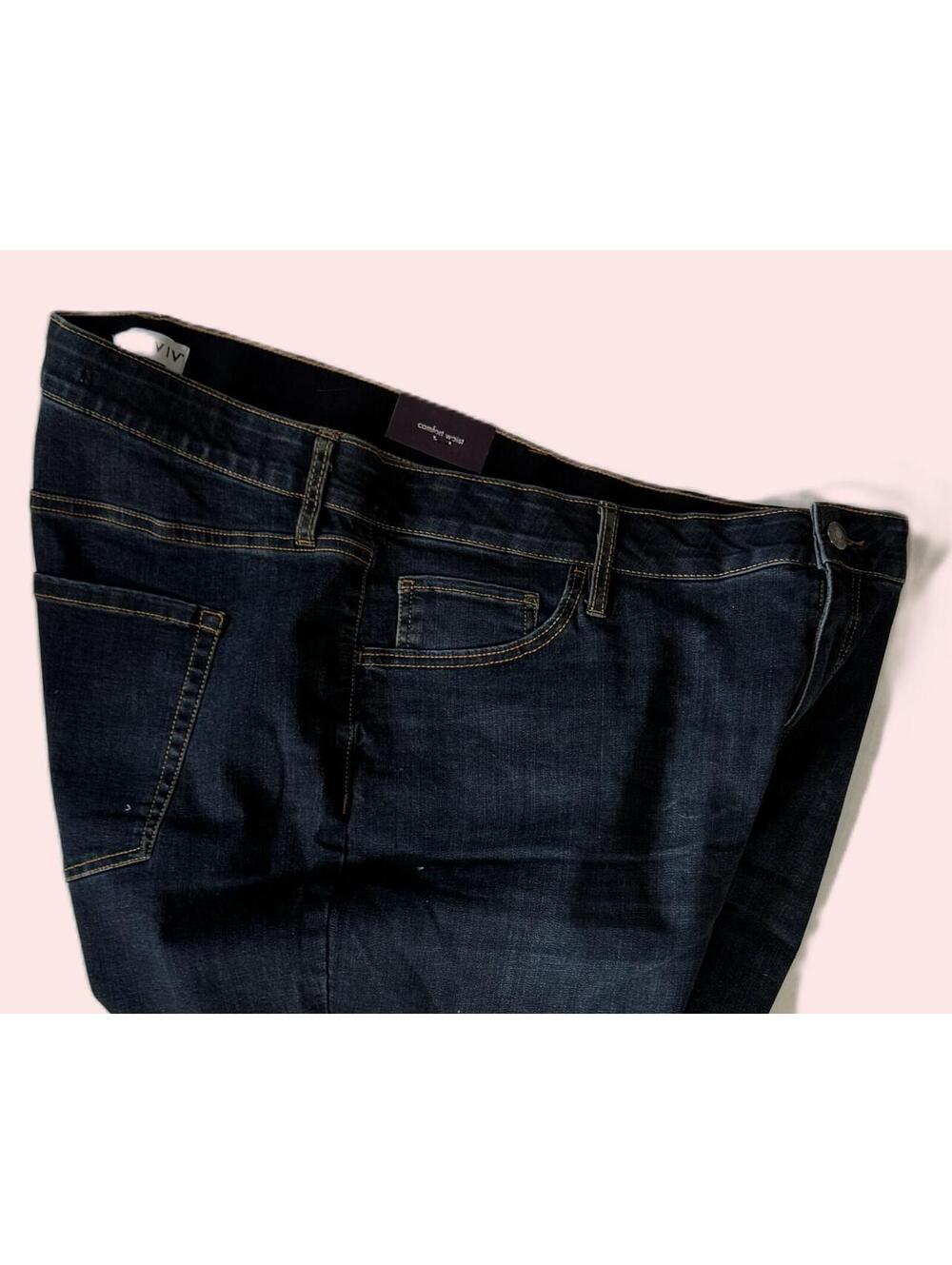 Ava & Viv High Rise Skinny Dark Stretch Jeans Womens Size 24 NEW!! NWT!!